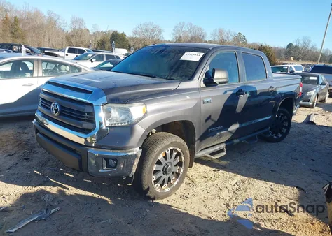 2014 Toyota Tundra Sr5 5.7L V8 из США, поврежденный, VIN 5TFDW5F13EX328735